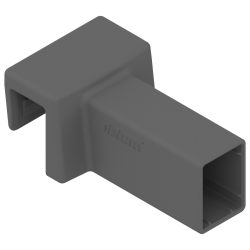 AMBIA-LINE Suport de traversă, de la Lăţime corp 1200 mm, pentru LEGRABOX free, gri-orion mat