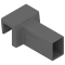 AMBIA-LINE Suport de traversă, de la Lăţime corp 1200 mm, pentru LEGRABOX free, gri-orion mat