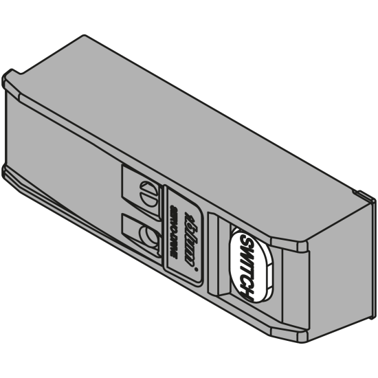 SERVO-DRIVE flex Receptor radio pentru frigidere, congelatoare şi maşini de spălat vase, R7035 gri deschis