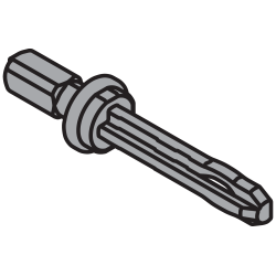 Adaptor de sincronizare TIP-ON BLUMOTION, R7035 gri deschis