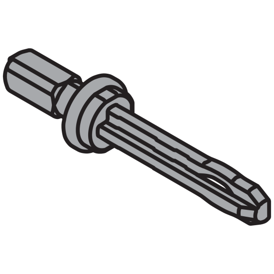 Adaptor de sincronizare TIP-ON BLUMOTION, R7035 gri deschis