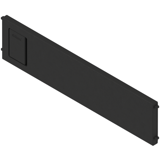 AMBIA-LINE Separator transversal, pentru LEGRABOX/MERIVOBOX Extragere cu front înalt (ZC7SXXXRS2), Plastic, negru-carbon mat