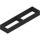 AMBIA-LINE Ramă, pentru LEGRABOX/MERIVOBOX Sertar, Oţel, NL=450 mm, Lăţime=100 mm, negru-carbon mat