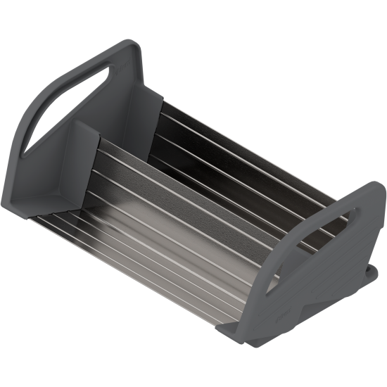 ORGA-LINE Suport pentru mirodenii, de la Lăţime corp 400 mm, 1 buc., inox periat-lăcuit