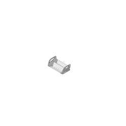 ORGA-LINE Suport pentru mirodenii, de la Lăţime corp 400 mm, 1 buc., inox periat-lăcuit