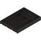 AMBIA-LINE Organizator pt tacâmuri, pentru LEGRABOX/MERIVOBOX Sertar, Plastic/oţel, 4 Compartimente pt tacâmuri, NL=450 mm, Lăţime=300 mm, negru-carbon mat