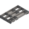 ORGA-LINE Set combinat (cu ocupare parţială), pentru TANDEMBOX Sertar, NL=500 mm, Lăţime=297 mm, inox-periat/gri închis