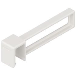AMBIA-LINE Separator longitudinal pentru traversă, pentru LEGRABOX pure, alb-mătase mat