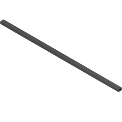 SPACE STEP Profil transversal, aluminiu, gri-orion mat