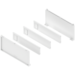 AMBIA-LINE Set pentru sticle, pentru LEGRABOX/MERIVOBOX, alb-mătase mat