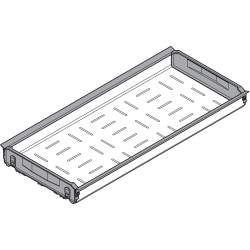 ORGA-LINE Tavă pentru sticle, NL=450 mm, KB=300 mm, inox-şlefuit/gri