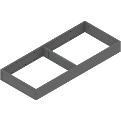 AMBIA-LINE Ramă, pentru LEGRABOX/MERIVOBOX Sertar, Oţel, NL=500 mm, Lăţime=200 mm, gri-orion mat