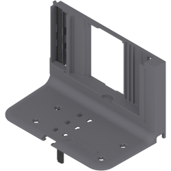 Reazem în vinclu SERVO-DRIVE pentru 1 unitate de acţionare, cu cablu (Surplus de cablu 800 mm), R7037 gri închis