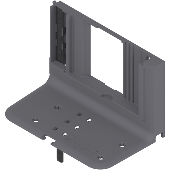 Reazem în vinclu SERVO-DRIVE pentru 1 unitate de acţionare, cu cablu (Surplus de cablu 800 mm), R7037 gri închis