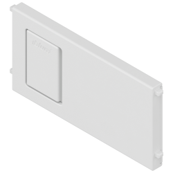 AMBIA-LINE Separator transversal, pentru LEGRABOX/MERIVOBOX Sertar (ZC7SXXXRS1), Plastic, alb-mătase mat