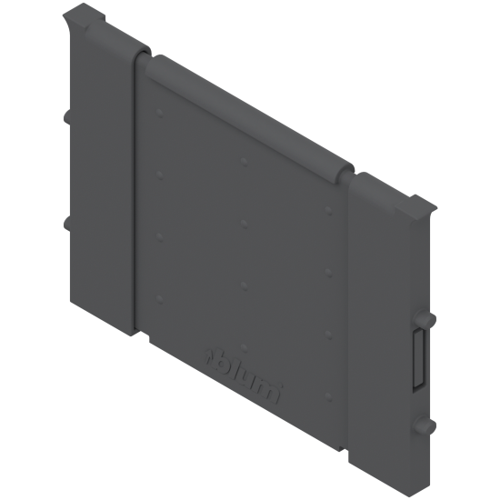 ORGA-LINE Separator transversal, pentru TANDEMBOX/TANDEM Sertar, Lăţime=88 mm, R7037 gri închis