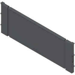 ORGA-LINE Separator transversal, pentru TANDEMBOX/TANDEM Sertar, Lăţime=176 mm, R7037 gri închis