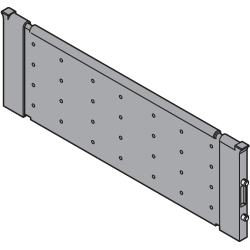 ORGA-LINE Separator transversal, pentru TANDEMBOX/TANDEM Sertar, Lăţime=176 mm, R7037 gri închis