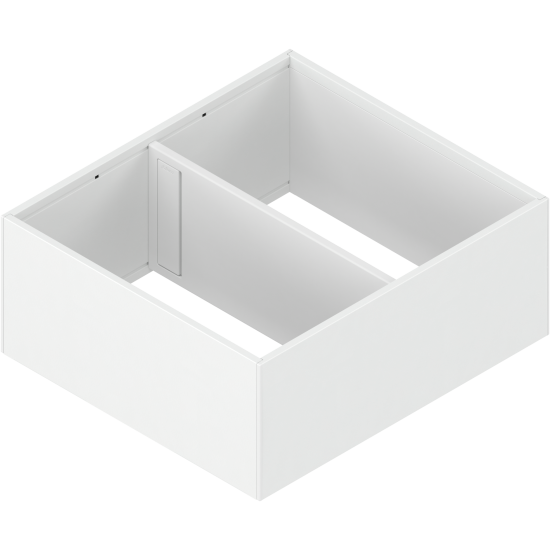 AMBIA-LINE Ramă, pentru LEGRABOX/MERIVOBOX Extragere cu front înalt, Oţel, de la NL=270 mm, Lăţime=242 mm, alb-mătase mat