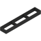 AMBIA-LINE Ramă, pentru LEGRABOX/MERIVOBOX Sertar, Oţel, NL=600 mm, Lăţime=100 mm, negru-carbon mat