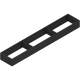 AMBIA-LINE Ramă, pentru LEGRABOX/MERIVOBOX Sertar, Oţel, NL=600 mm, Lăţime=100 mm, negru-carbon mat