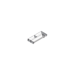 ORGA-LINE Set combinat (cu ocupare parţială), pentru TANDEMBOX Sertar, NL=450 mm, KB=1000 mm, Lăţime=200 mm, inox-periat/gri închis