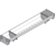 ORGA-LINE Set de casete (cu ocupare parţială), pentru TANDEMBOX Sertar, NL=550 mm, KB=900 mm, Lăţime=103 mm, inox-periat/gri închis