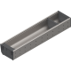 ORGA-LINE Set de casete (cu ocupare parţială), pentru TANDEMBOX Sertar, NL=500 mm, KB=600 mm, Lăţime=103 mm, inox-periat/gri închis