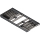ORGA-LINE Set de casete (cu ocupare completă), pentru TANDEMBOX Sertar, NL=450 mm, KB=1000 mm, inox-periat/gri închis