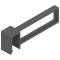 AMBIA-LINE Separator longitudinal pentru traversă, pentru MERIVOBOX, gri-orion mat