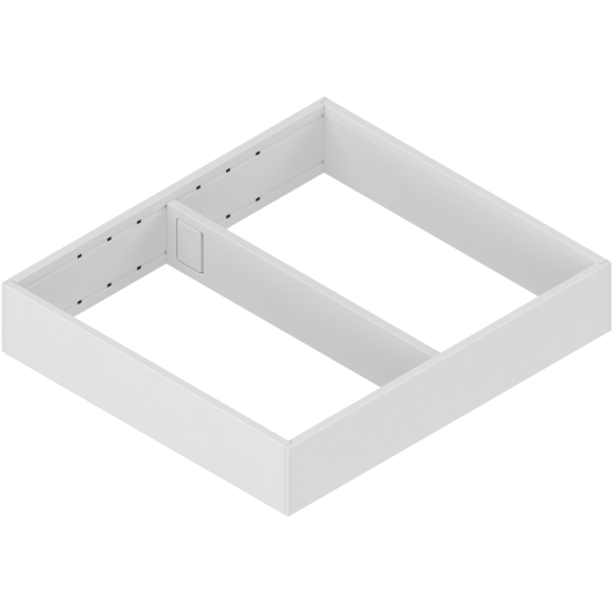 AMBIA-LINE Ramă, pentru LEGRABOX/MERIVOBOX Sertar, Oţel, de la NL=270 mm, Lăţime=242 mm, alb-mătase mat