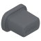 Protecţie pentru capăt de cablu SERVO-DRIVE, R7037 gri închis