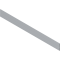 ORGA-LINE Profil de separator transversal, pentru TANDEMBOX Extragere cu front înalt, Lungime=1077 mm, aluminiu, R9006 gri aluminiu