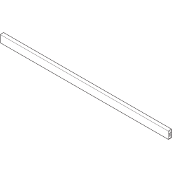ORGA-LINE Traversă, pentru Extragere interioară, până KB=1200 mm, Lungime=1046.3 mm, pentru debitat, pentru TANDEMBOX antaro, în culoare 