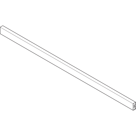 ORGA-LINE Traversă, pentru Extragere interioară, până KB=1200 mm, Lungime=1046.3 mm, pentru debitat, pentru TANDEMBOX antaro, în culoare 