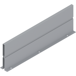 ORGA-LINE Perete intermediar, NL=500 mm, pentru TANDEMBOX intivo/antaro Extragere cu front înalt, R9006 gri aluminiu