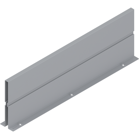 ORGA-LINE Perete intermediar, NL=500 mm, pentru TANDEMBOX intivo/antaro Extragere cu front înalt, R9006 gri aluminiu