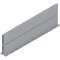 ORGA-LINE Perete intermediar, NL=500 mm, pentru TANDEMBOX intivo/antaro Extragere cu front înalt, R9006 gri aluminiu