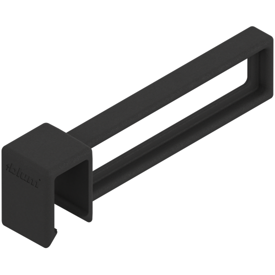 AMBIA-LINE Separator longitudinal pentru traversă, pentru LEGRABOX pure, negru-carbon mat