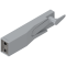 CABLOXX Casetă de închidere, set (Casetă de închidere, piesă frontală, clapetă de acoperire), gri-aluminiu