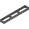 AMBIA-LINE Ramă, pentru LEGRABOX/MERIVOBOX Sertar, Oţel, NL=650 mm, Lăţime=100 mm, gri-orion mat
