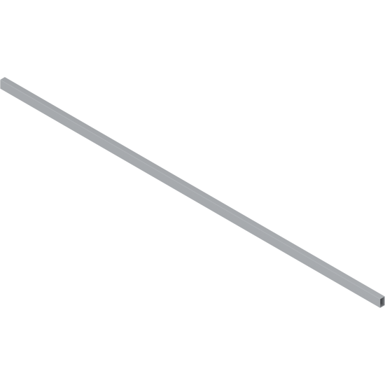 ORGA-LINE Traversă, până KB=1200 mm, Lungime=1104 mm, pentru debitat, pentru TANDEMBOX antaro, R9006 gri aluminiu