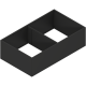 AMBIA-LINE Ramă, pentru LEGRABOX/MERIVOBOX Extragere cu front înalt, Oţel, de la NL=400 mm, Lăţime=218 mm, negru-carbon mat