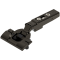 CLIP top BLUMOTION Balama standard 110° Special, Uşă aplicată, Oală: INSERTA, negru onix