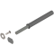 Unitate TIP-ON pentru uşi (set), Versiune lungă, cu magnet, R7036 gri platină