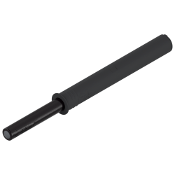 Unitate TIP-ON pentru uşi, Versiune lungă, cu amortizare , negru-carbon