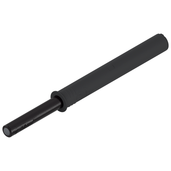 Unitate TIP-ON pentru uşi, Versiune lungă, cu amortizare , negru-carbon