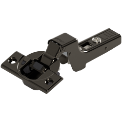 CLIP top BLUMOTION Balama standard 110°, Uşă încadrată, Oală: şuruburi, negru onix