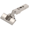 CLIP top Balama standard 120°, Uşă aplicată, fără arc, Oală: INSERTA, nichelat