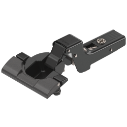 CLIP top Balama standard 110°，Uşă încadrată, fără arc, Oală: fără scule cu INSERTA, negru onix